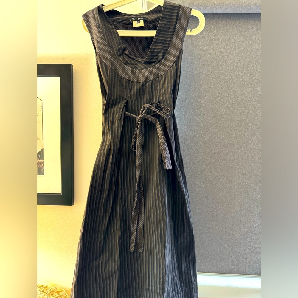 $45 CLOSET SALE:  Maria Garcia Midi Dress with Belt